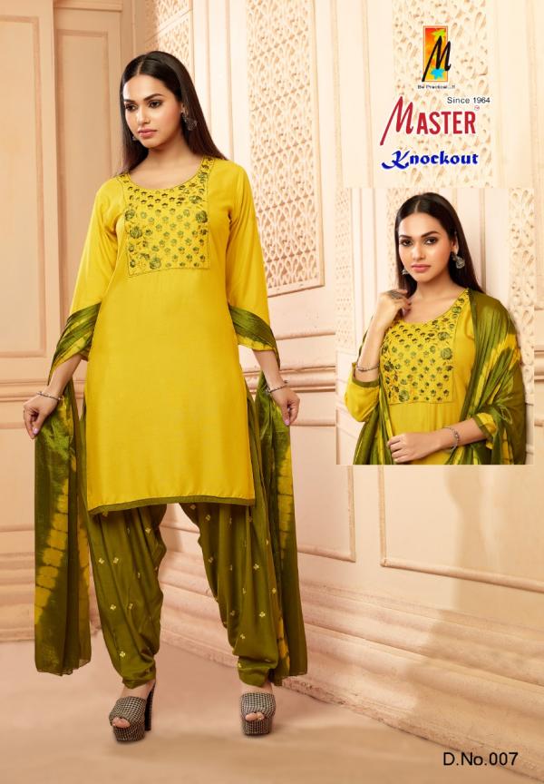 Master Knockout Fancy Kurti With Bottom Dupatta Collection